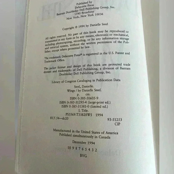 Danielle Steel Wings - Picture 6 of 12